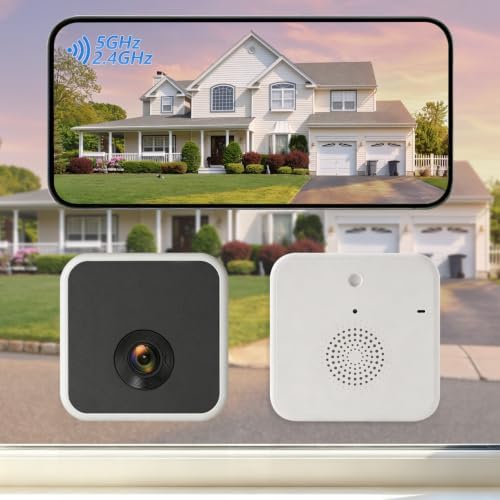 2K Wireless Window Cameras for Home Security, 6s Pre-Roll