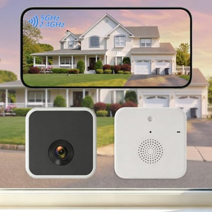 2K Wireless Window Cameras for Home Security, 6s Pre-Roll
