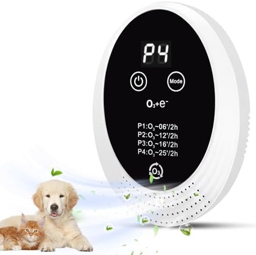 Limpin Air Purifier,Cat Litter Deodorizer&Pet Odor Control Air Cleaner for Pet Room, Mini Air Freshener for Cat Litter Box,Bathroom, Bedroom, Kitchen, Closet & Small Spaces(1)