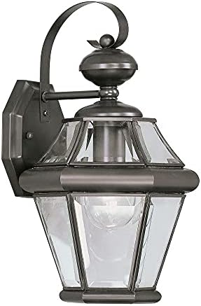 Livex Lighting 2161-07 Outdoor Wall Lantern, Bronze