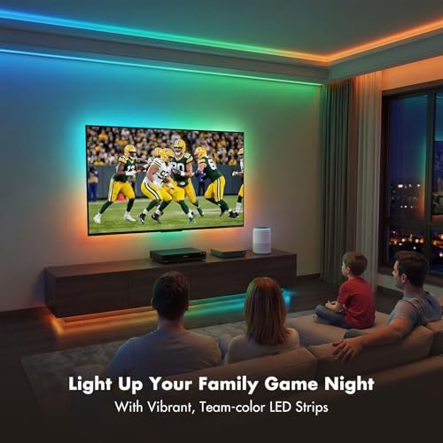 Led Lights for Bedroom 130FT Smart IC+RGB Strip Lights