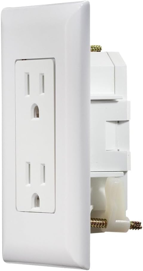 Dual Outlet W/Cover-Plate