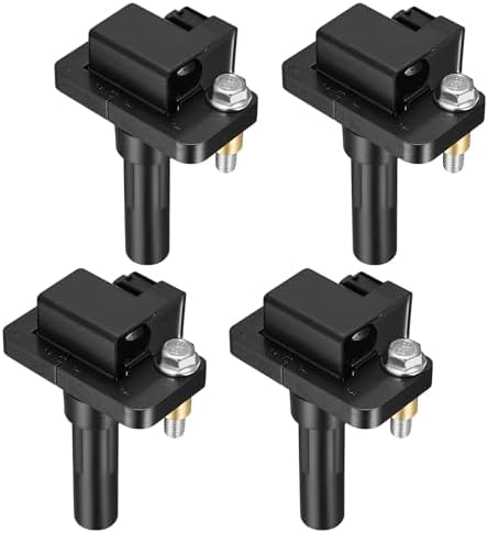 BDFHYK Ignition Coil Packs Compatible with Subaru Impreza 2002 2003 H4 2.0L Coil for UF480 5C1398 E960 52-1749 IC560 22433-AA421 22433-AA560 22433-AA561 Set of 4