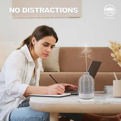 VICTORIA AROMA Essential Oil Diffuser - Multifunction Aromatherapy Diffuser