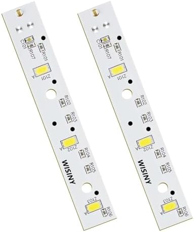 WISINY WR55X26671 Refrigerators LED Light Board for GE Refrigerator 2PCS