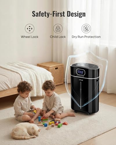 4.2Gal/16L Cool and Warm Mist Humidifier for Large Room 1500 sq ft