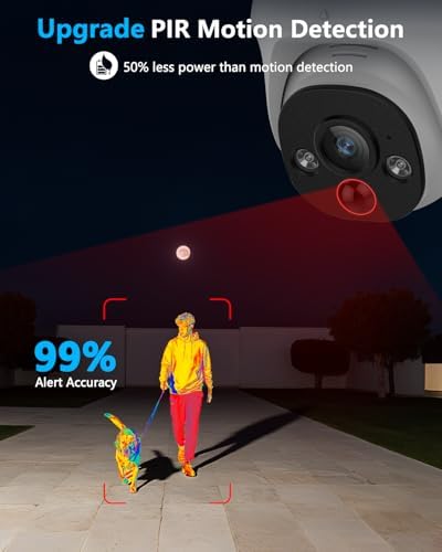 4K PoE Dome Wired Security Camera System for Home Security Outdoor