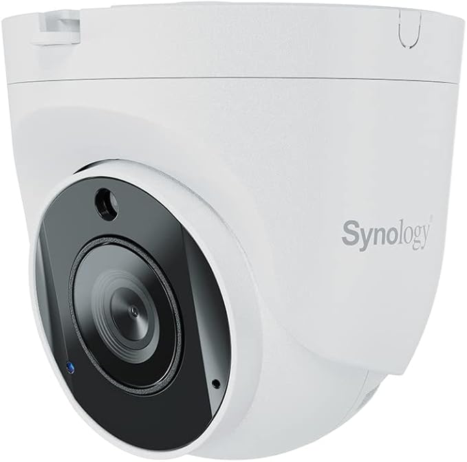 IP Camera Synology TC500 (Dome IP Camera 2880 x 1620/ PoE/ IP67 Compatible/Night Vision Performance: 30 m/SynologyNAS Only)