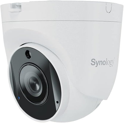 IP Camera Synology TC500 (Dome IP Camera 2880 x 1620/ PoE/ IP67 Compatible/Night Vision Performance: 30 m/SynologyNAS Only)