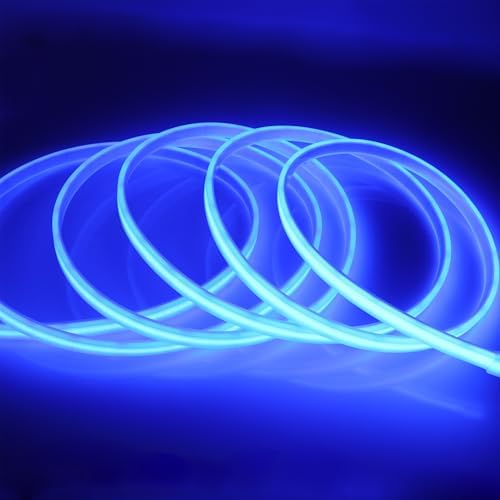 LEDENET COB LED Strip Lights Waterproof IP67 DC12V 16.4ft/5m 480LEDs/m Blue