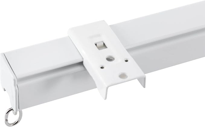 Heavy-Duty Ceiling Curtain Track Kit (3ft - 6ft), Curtain Track Ceiling Mount Room Divider Curtain Rod Aluminum Alloy Ceiling Track for Curtains Curtain Rod for Shower, Bedroom, Living Room
