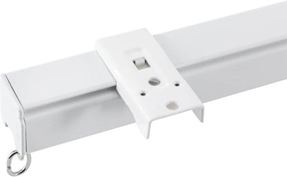 Heavy-Duty Ceiling Curtain Track Kit (3ft - 6ft), Curtain Track Ceiling Mount Room Divider Curtain Rod Aluminum Alloy Ceiling Track for Curtains Curtain Rod for Shower, Bedroom, Living Room