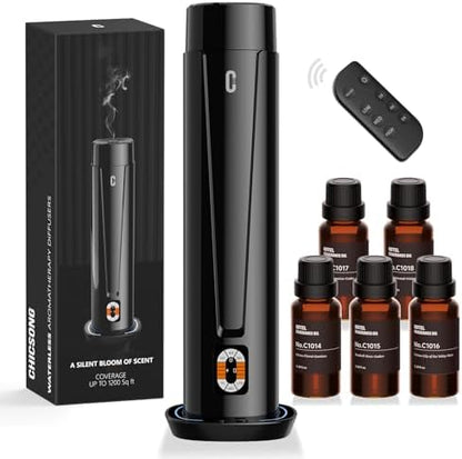 Waterless Scent Diffuser, Essential Oil Diffuser for Home, Office, Hotel