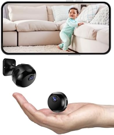 1080P HD WiFi Camera Wireless Nanny Cam 24/7 Remote Viewing Pet Kids