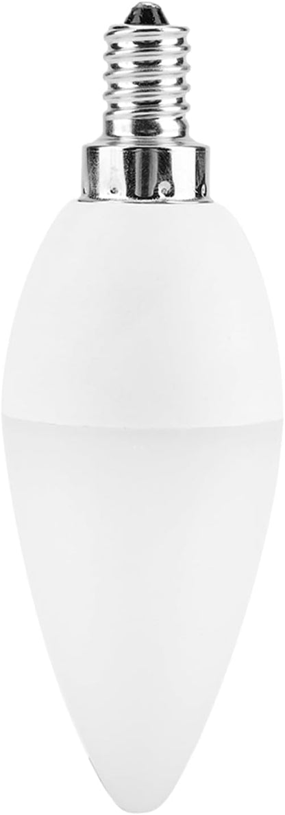 Color Changing RGB LED Light Bulbs, 3W Smart Bulbs with 12 Colors 2 Modes Remote Control, E27 E14 E12 B22 Candle Warmer Bulbs for Small Light Fixtures