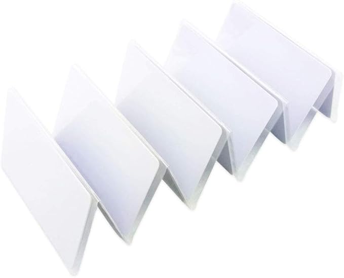 Meikuler 13.56MHz MIFARE Classic 1K, RFID Smart / M1 Cards,ISO14443A Printable Blank RFID PVC Cards for Access Control, Hotel Key cads, etc (30 Pack)