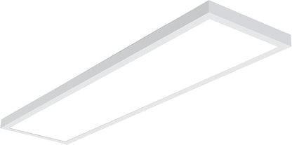 Metalux MMS Multi-Mount 1x4 LED Panel Ceiling Light with 3 CCT and Lumen Select, 0-10V Dimming, Surface Mount, Recessed, Suspended, Wall Mount, 90 CRI - 14MMS-L3C3-UNV
