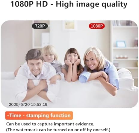 Hidden Camera Spy Camera, Mini Cameras, HD 1080P, Portable Cameras, Indoor Nanny Cam,with Night Vision, Motion Detection, Loop Record, Gravity Sensor, 512GB Max, No-WiFi&APPS