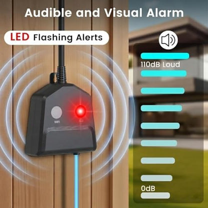 Z9PRO WiFi Sump Pump Alarm with Auto Pump Control & Battery Backup
