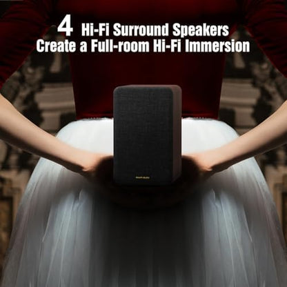 Flagship True 5.1.4 Hi-Fi Dolby Atmos Surround Sound System with Subwoofer