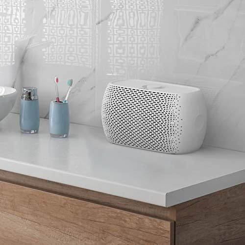 Pure Enrichment PureZone Breeze Tabletop 2-in-1 Air Purifier and True HEPA Filter, Cleans Air, Helps Alleviate Allergies, Removes Pet Hair, & Smoke - Ideal for Home, Bedroom, & Office Desktop Surfaces