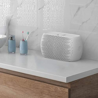 Pure Enrichment PureZone Breeze Tabletop 2-in-1 Air Purifier and True HEPA Filter, Cleans Air, Helps Alleviate Allergies, Removes Pet Hair, & Smoke - Ideal for Home, Bedroom, & Office Desktop Surfaces