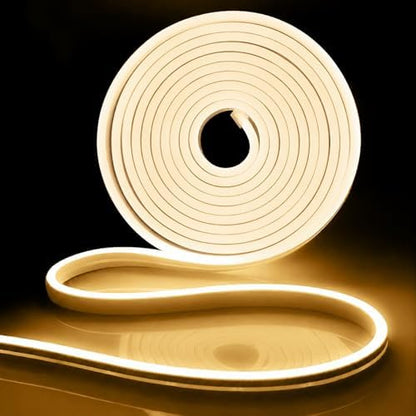 iNextStation 16.4FT DC12V LED Strip Lights Warm White LED Lights (No Plug)