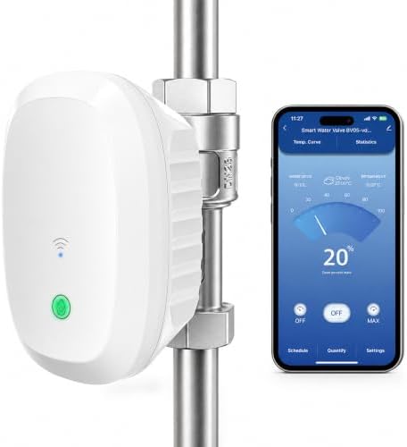 DN25 Smart Water Valve 1 Inch Smart Water Shutoff Valve Management System