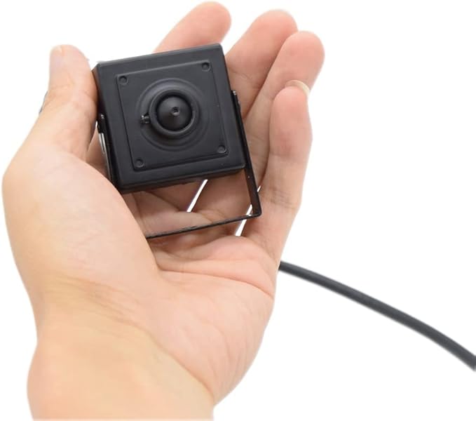 Evertech 1080p HD 4in1 AHD TVI CVI, Analog Indoor Mini Hidden Camera with Wide Angle Pinhole Lens