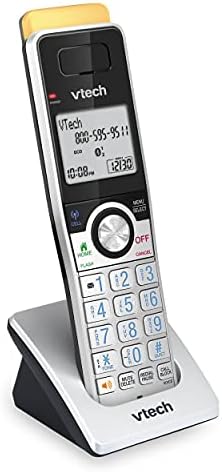 VTech IS8102 Additional Handset for IS8121 Series - Add Up to 5 Handsets, Super Long Range 2300 Ft, DECT 6.0, Bluetooth Connect to Cell, Call Blocking & Intercom