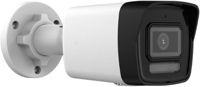 DS-2CD1083G2-LIUF 4K 8MP Smart Hybrid Light IP Bullet PoE Camera, 2.8mm Lens, H.265+, IP67, Human/ Vehicle Detection, Built-in Microphone & card slot (SD Card Not Including), Work with Ⲏіkconnect