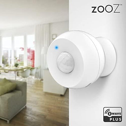 Zooz 800 Series Z-Wave Long Range S2 Motion Sensor ZSE18 800LR with Magnetic Mount, Works with Z-Box, Hubitat, and Home Assistant