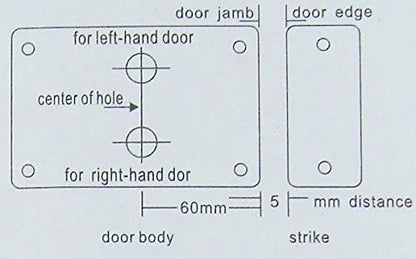 YuHan Electric Electronic Door Lock DC 12V for Doorbell Intercom Access Control Security System