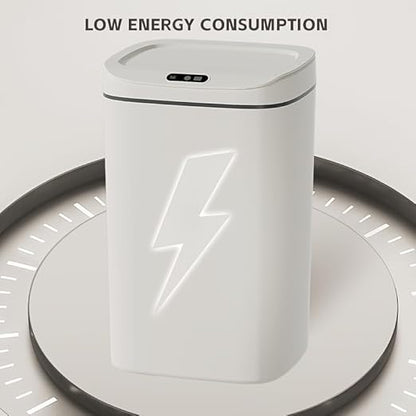 Smart Trash can, Easily Opened with a Wave of Your Hand, Tightly Sealed, Effectively Blocking Odors, Keeping The air Fresh, Stylish in Appearance, Sturdy and Durable, Easy to Clean. (Medium)