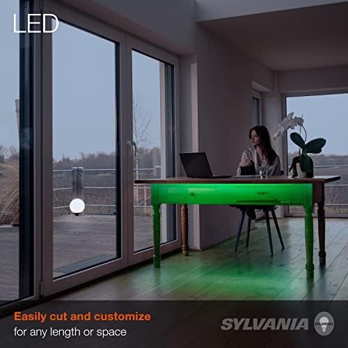 Sylvania LED Mosaic Flexible Light Expansion Kit for Starter Kit with Remote Control, Full Color, 2 2ft RGBW Strips (65483)