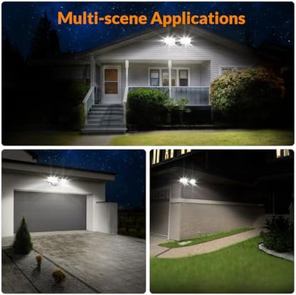 LEPOWER 28W Flood Lights Outdoor - 3000LM Brightness LED Security Lights