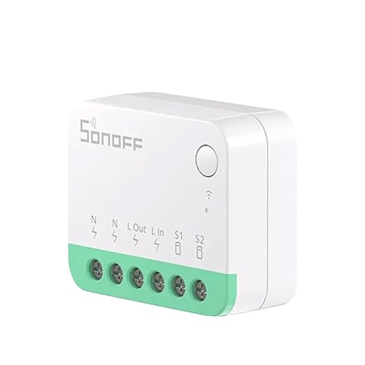 1 Piece | Minir4M Matter Extreme WF Smart Switch Detach Relay Scene Breaker Ewelink Voice Control Alexa Home Smartthings