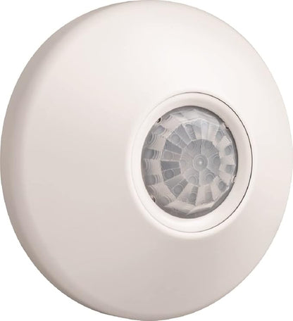 SensorSwitch Ceiling Motion Sensor, Passive Infrared PIR Occupancy Sensor, 360 Degrees Small Motion Detection, Indoor Use, Line Voltage, Standard Range