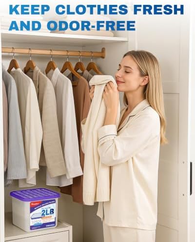 2 LB Vacplus Moisture Absorber, Strong Absorption, Lavender, 2 Pack