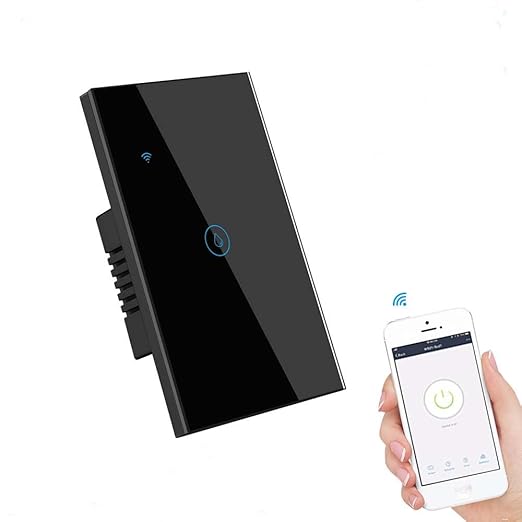 Smart WiFi Water Heater Switch, 40A, Voice Control with Alexa & Google Home, Timer Function, Tuya App Compatible