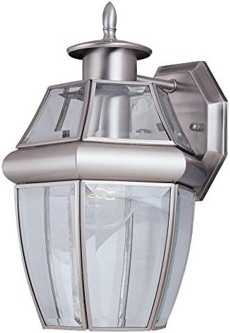 Generation Lighting Lancaster Wall Lantern in Antique Brushed Nickel