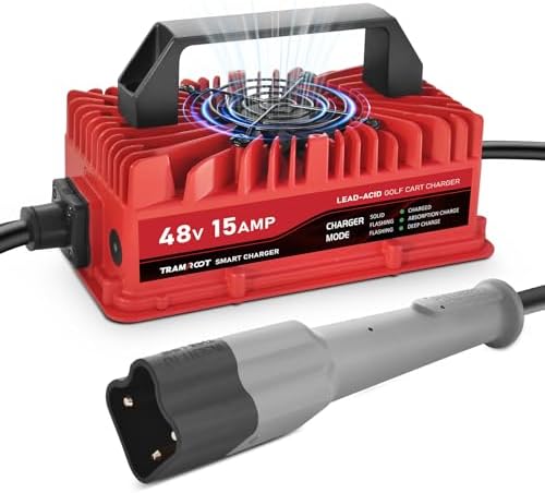 48V 15A Golf Cart Battery Charger for Yamaha G29 Drive & Drive 2