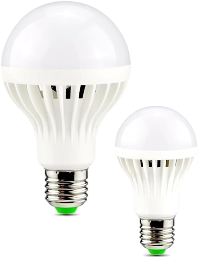 Wide Voltage Lights 5pcs AC85-265V Smart Sound Voice Activated Light Sensor Bombillas LED Bulb E27 3W 5W 7W 9W 12W Induction lamp Stair Hallway Light YZ Household Bulbs (Emitting Color : 12W)