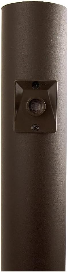 Solus Dusk-to-Dawn Sensor with Ezee Change Plug – Outdoor Photocell Sensor for 3" Lamp Posts – Auto On/Off – UL Listed – 120V – 5 Year Warranty, (Bronze, Pack of 1)