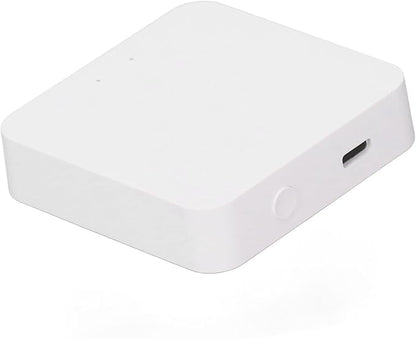 Smart Home Hub Gateway with 2.4GHz WiFi Connectivity and Type C Power Interface, Compatible with Zigbee and Bluetooth Devices - Supports Local Scene Linkage and Up to 100