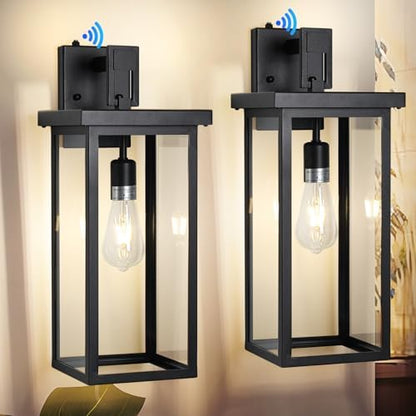 Dusk to Dawn Outdoor Wall Lights,Large Outdoor Sconce Lights,20 in