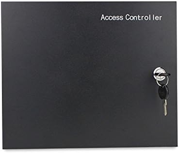 2 Door Access Control Board System 600lbs Electromagnetic Lock Infrared NoTouch Exit Button Keypad Reader 110~240V Power Supply Box USB Enroll Reader Card Key Fob APP remotely Open Door