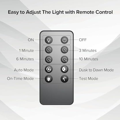 SANSI Brightest 10,000LM IP65 LED Outdoor Flood Light with Remote Control
