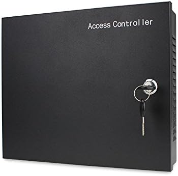 1 Door Access Control Board System 600lbs Electromagnetic Lock Infrared No Touch Exit Button RFID Keypad Reader 110~240V Power Supply Box USB Enroll Reader,Phone APP remotely Open Door