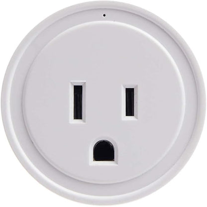 Energizer Connect Smart WiFi Plug, Mobile Connect App Enabled, Voice Controlled, Alexa, Echo, Siri, Hey Google Enabled, No Hub Required, Mini Outlet 15-Watt, 2.4GHz, ETL & FCC Certified